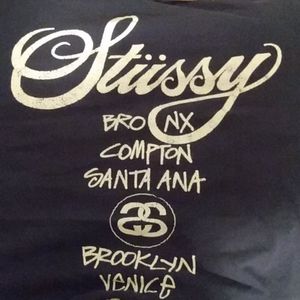 Stussy worldwide flag long tee